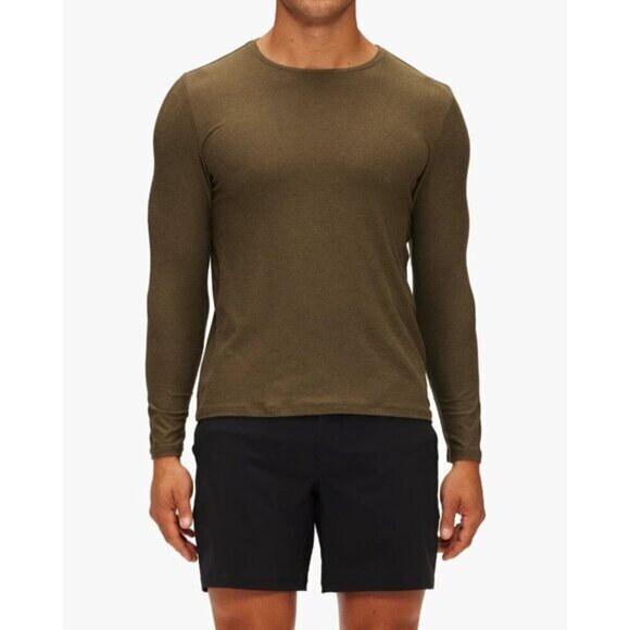 Beyond Yoga Men's Featherweight Always Beyond Long Sleeve T-Shirt Size Large NWT - Picture 1 of 8